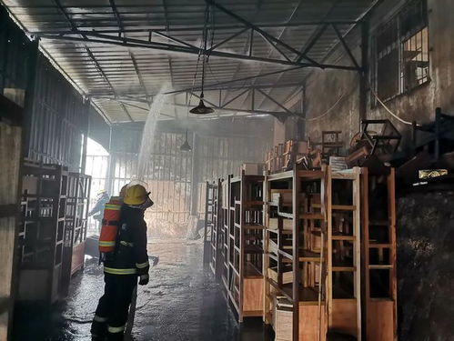 木材厂突发火灾，敲响警钟 工厂企业消防安全万万不可掉以轻心